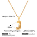 Letter Necklaces Macaje