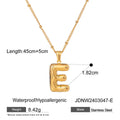Letter Necklaces Macaje