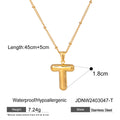 Letter Necklaces Macaje