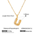 Letter Necklaces Macaje
