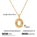 Letter Necklaces Macaje