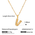 Letter Necklaces Macaje