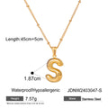 Letter Necklaces Macaje